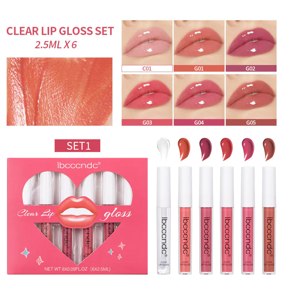 Lustrous Lip Trio: Hydrating Gloss & Liquid Lipstick Set