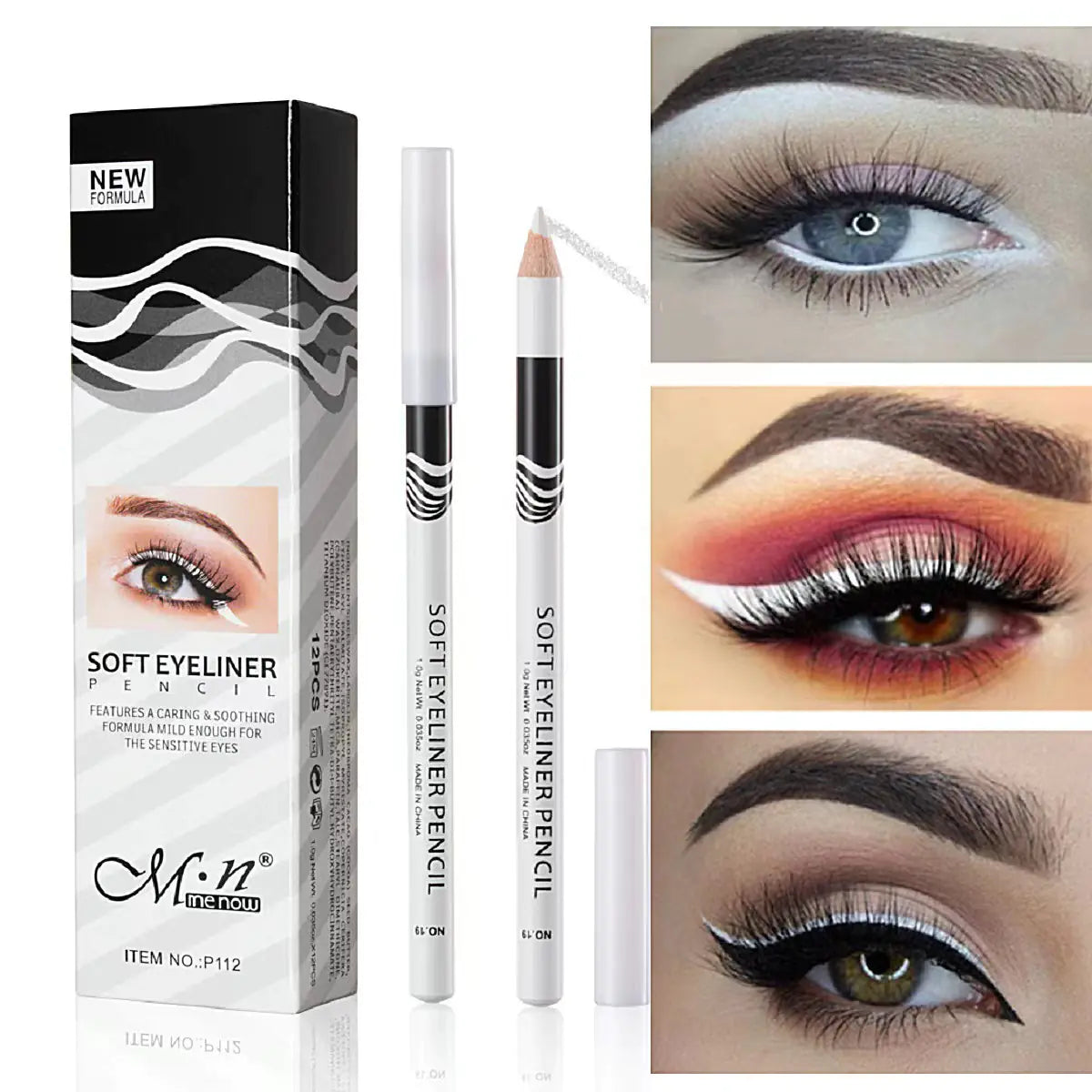 Miele Crystal White Waterproof Eyeliner